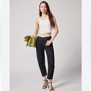Bdg Tapered Cropped Jean In Black 29